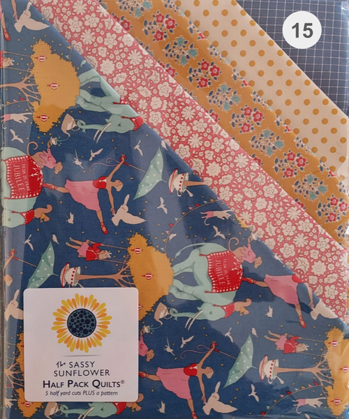 Sassy Sunflower - Half Pack Quilt Kit