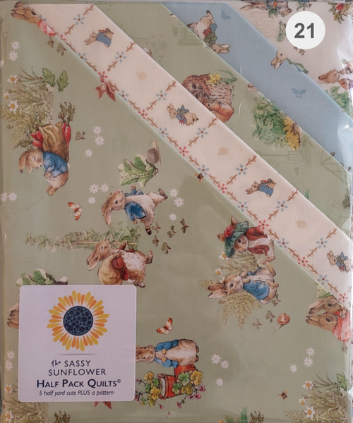 Sassy Sunflower - Half Pack Quilt Kit