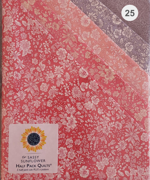 Sassy Sunflower - Half Pack Quilt Kit