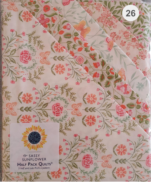 Sassy Sunflower - Half Pack Quilt Kit