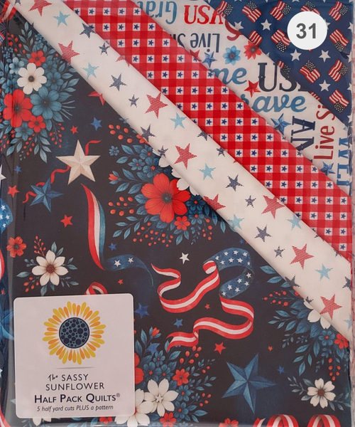 Sassy Sunflower - Half Pack Quilt Kit