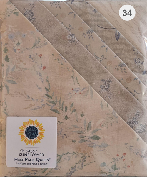 Sassy Sunflower - Half Pack Quilt Kit