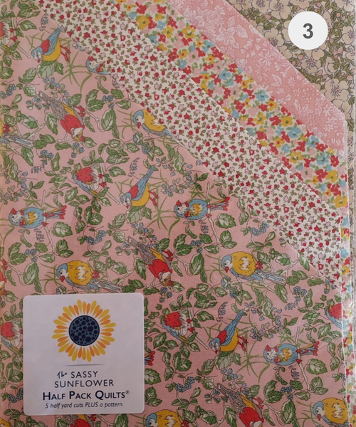 Sassy Sunflower - Half Pack Quilt Kit