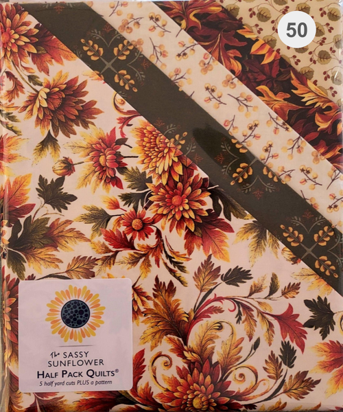Sassy Sunflower - Half Pack Quilt Kit