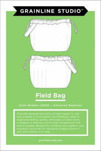 The Field Bag was originally designed and sold by Fringe Supply Co. and is now available to home sewers as a sewing pattern! 