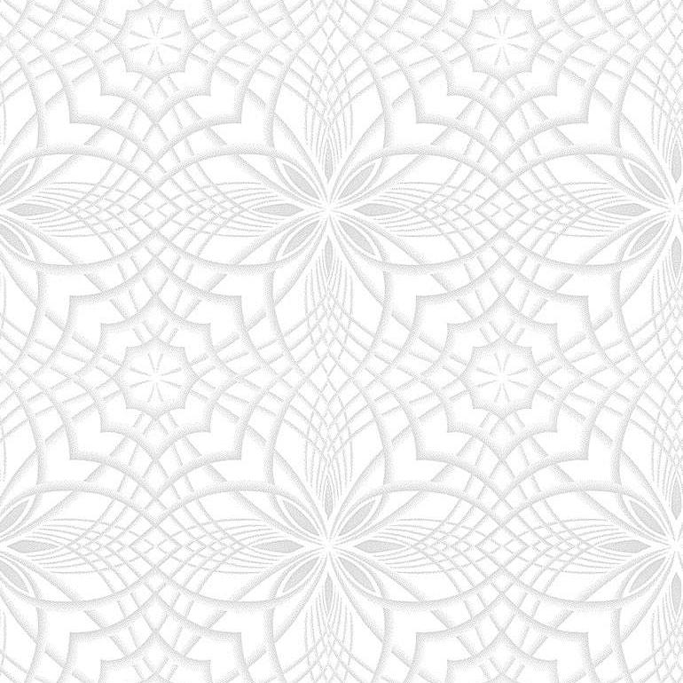Kaleidoscope - Whiteout - White on White