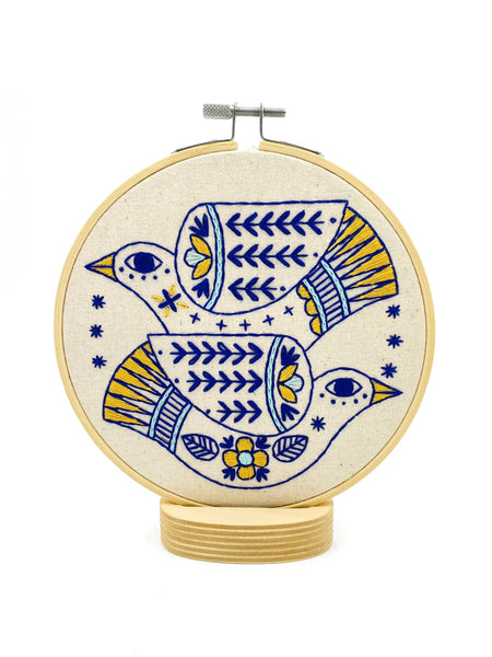 Turtle Doves - Embroidery Kit