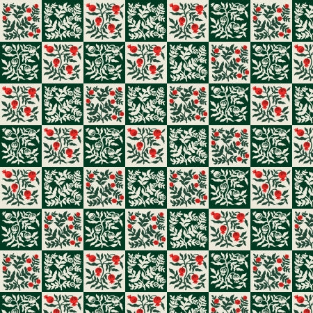 Yuletide Floral - Holiday Classics - Evergreen