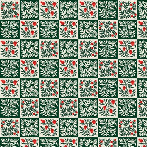 Yuletide Floral - Holiday Classics - Evergreen