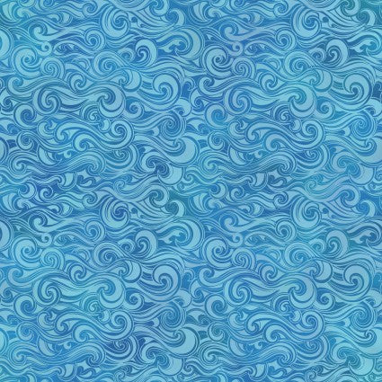 Waves - Wonders of the Ocean - Blue