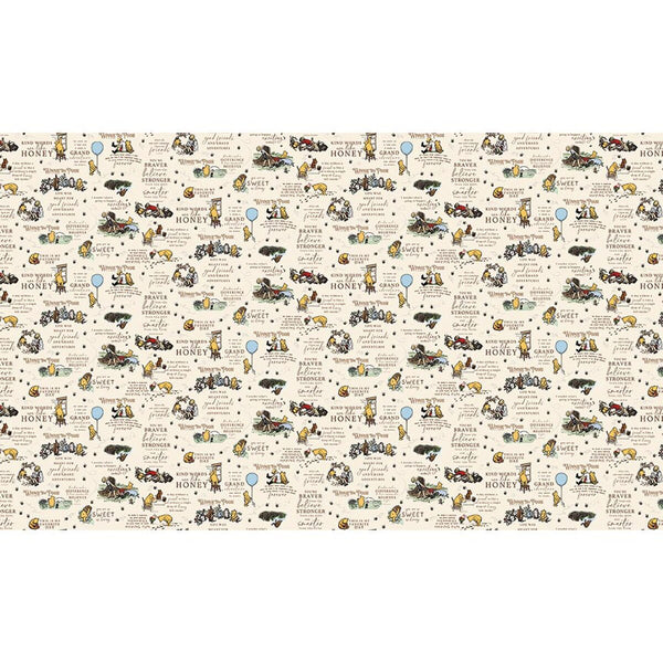 Winnie The Pooh - Double Lush Velvet