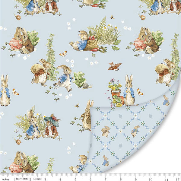 Peter Rabbit and Benjamin Bunny - Double Lush Velvet