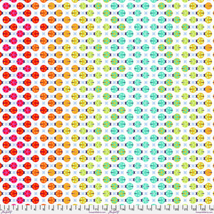 Painted Ladies - True Colors - Glow Minky