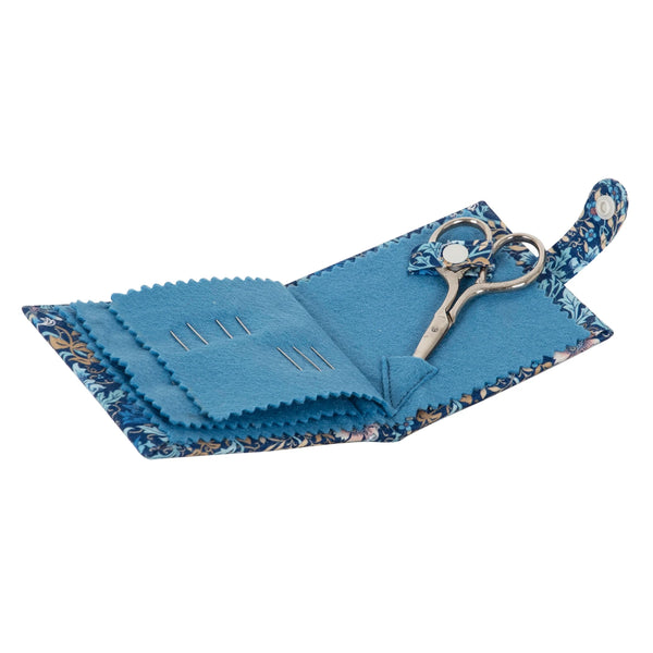 Blue Floral Needle Case