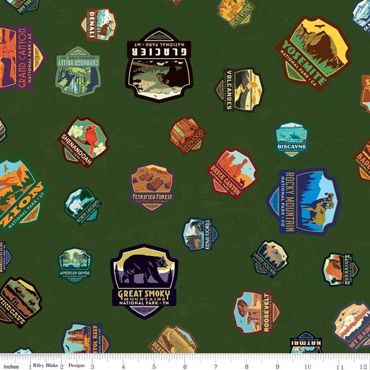 National Parks - Green Patches