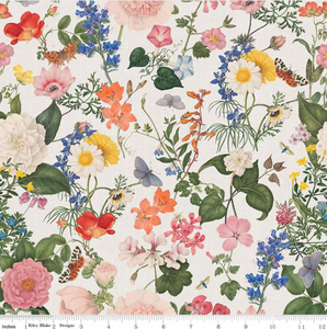 Floral Linen - Natures Portrait - Natural
