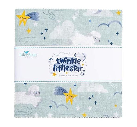 Twinkle Little Star - 42pcs - 5" Squares