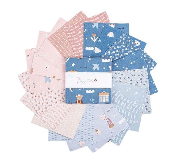 Cozy Bebe - 42pcs - 5" Squares