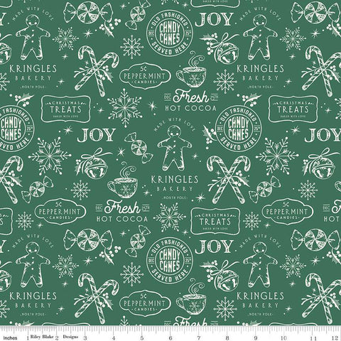 Old Fashioned Christmas Treats Flannel