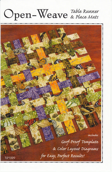 Open Weave Table Runner & Place Mats