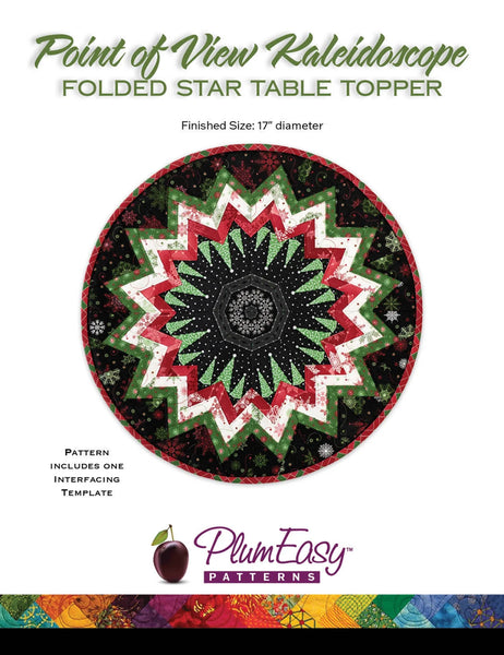 Point of View Kaleidoscope - Folded Star Table Topper
