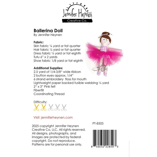 Ballerina Doll Pattern