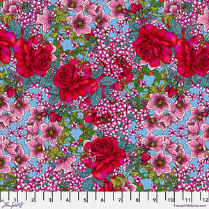 Under the Pergola - The Language of Flowers - Blue