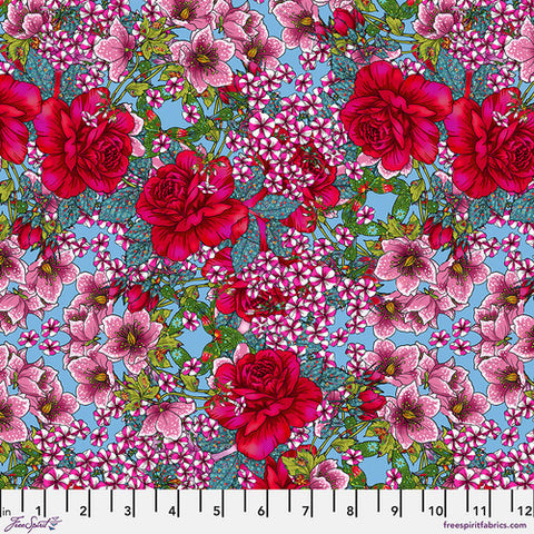 Under the Pergola - The Language of Flowers - Blue