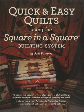 Square in a Square Technique - 9 in x 12 in Ruler