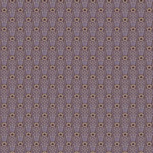 This fabric from Marcus Fabrics is designed by Judie Rothermel for the "I Love Purple" Collection. This fabric is purple with some tan dots and flower petals. Directional.