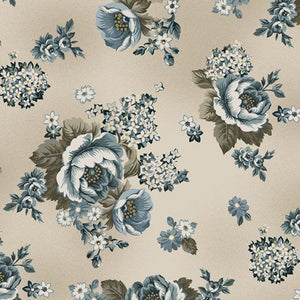 Floral - Moonwashed - Beige – the-sew-op
