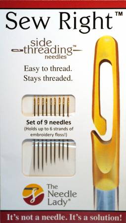 In this package you'll receive 9 assorted sizes of hand needles great for all crafts.  Made of: Nickel and Gold Plated Iron Use: Hand Embroidery Size: Assorted