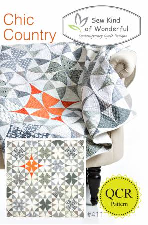 Uses Maywood In the Black Collection. This quilt showcases curves. 