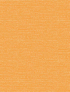 From Dear Stella, this fabric is too cute! Orange blender with little light orange dots. 