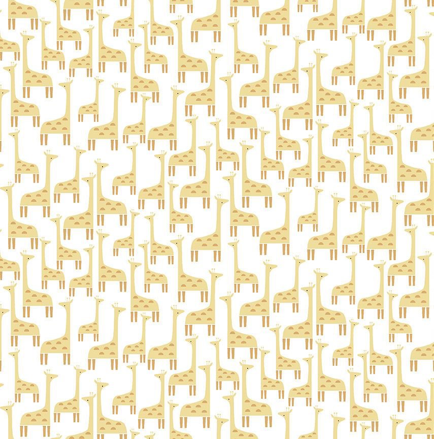 Giraffes - White Flannel