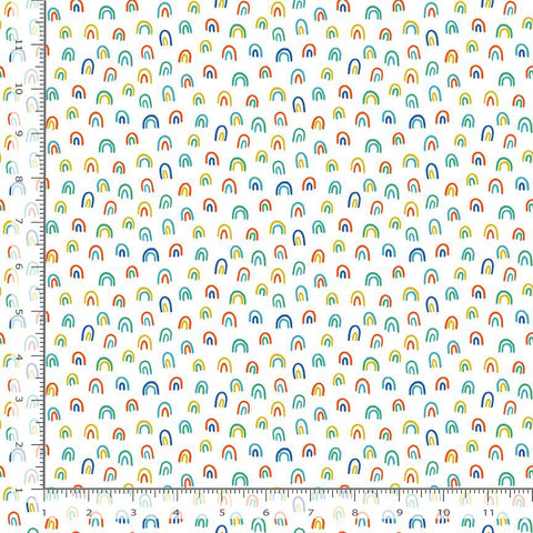 Over The Rainbow - White Flannel