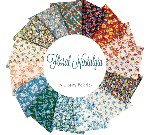 Floral Nostalgia - Fat Quarter Bundle - 15 pcs