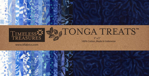Tonga Treats - Bluebell - Charm Pack