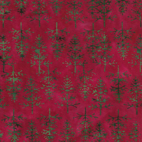 Tree - Red Paprika Batik