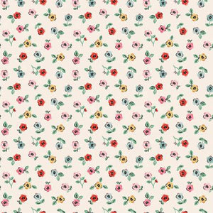 Cheery Florals - Cream
