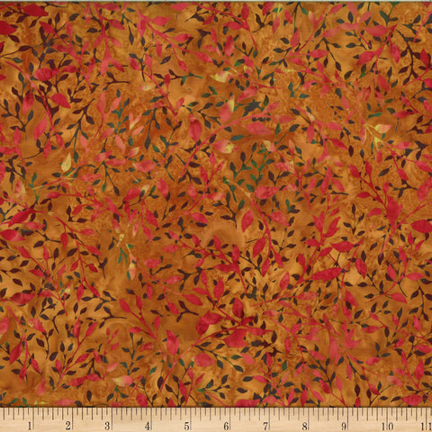 Leafy - Bali Batik - Bourbon