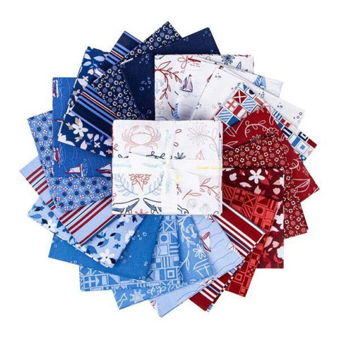 Yacht Club 5" squares, 42pcs/bundle