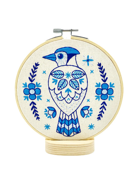 Blue Jay - Embroidery Kit