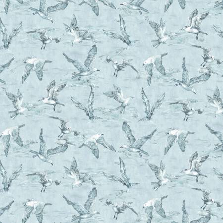 Seagull Flock - Blue