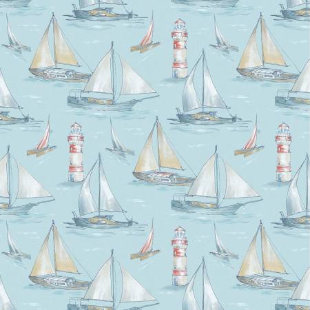 Boating - Coastal Living - Blue