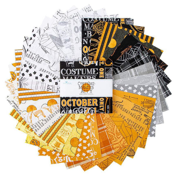 Costume Maker's Act 2 Charm Pack - 42pcs - 5" Squares