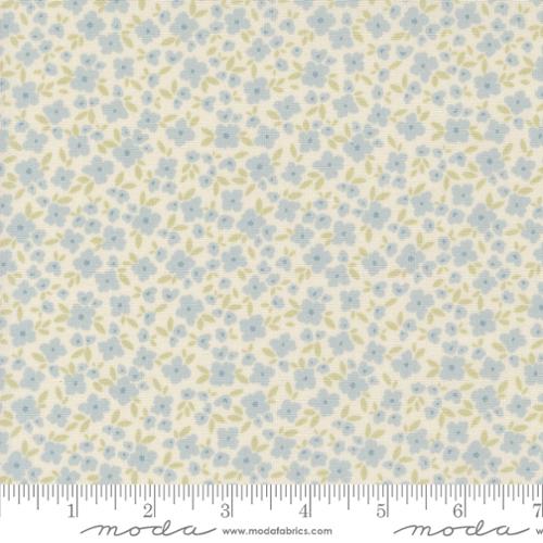 Cottage Charm -  Light Blue Floral