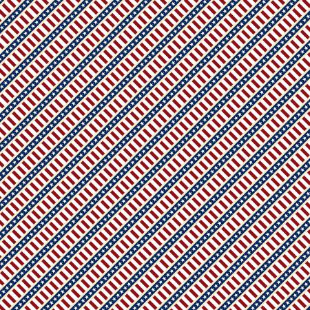 Diagonal Stripe - Hearts Anthem - Cream