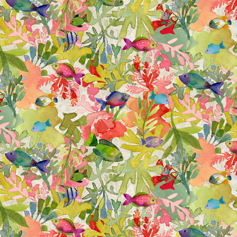 Digital Fish - Coral Reef - Multicolor