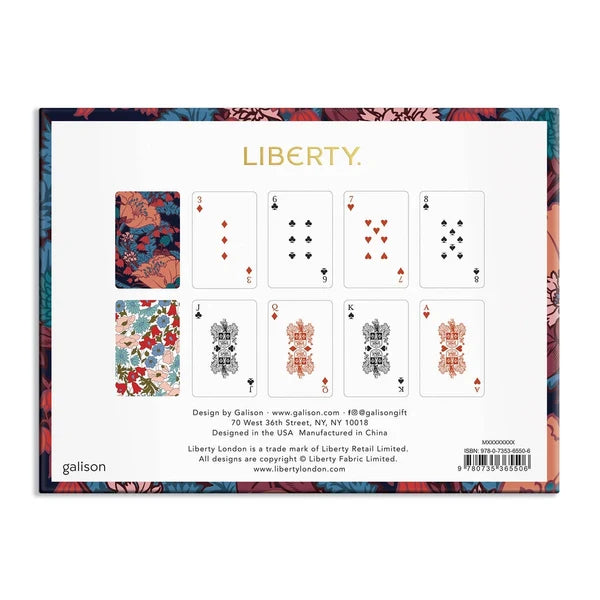 Liberty Floral Playing Card Decks